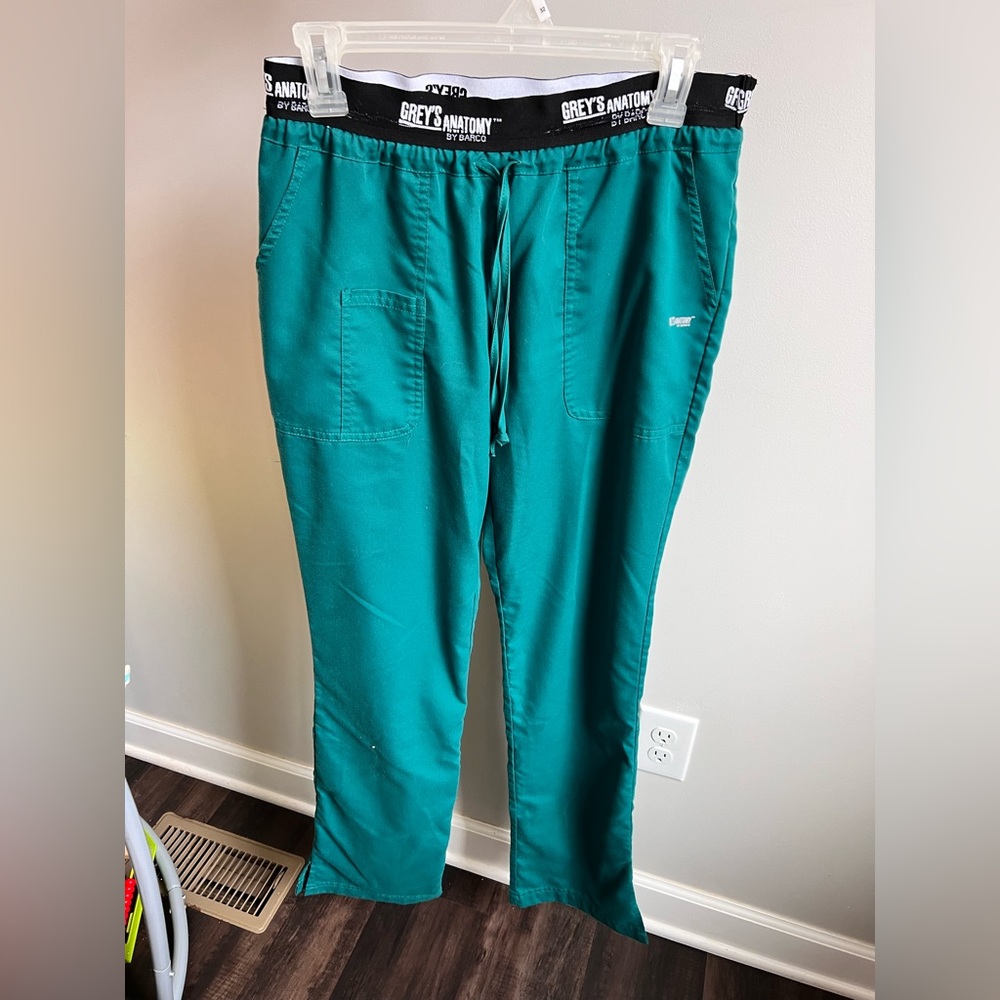 Grey's Anatomy Green Scrub pants size Small Tall